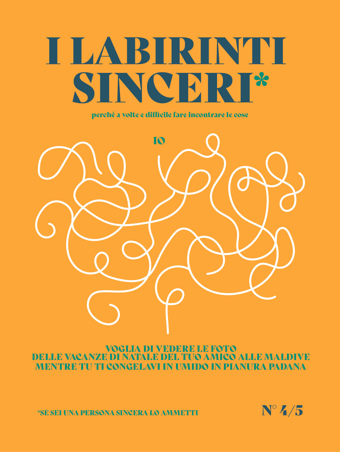 Stampa - Serie "I Labirinti Sinceri" N°4/5