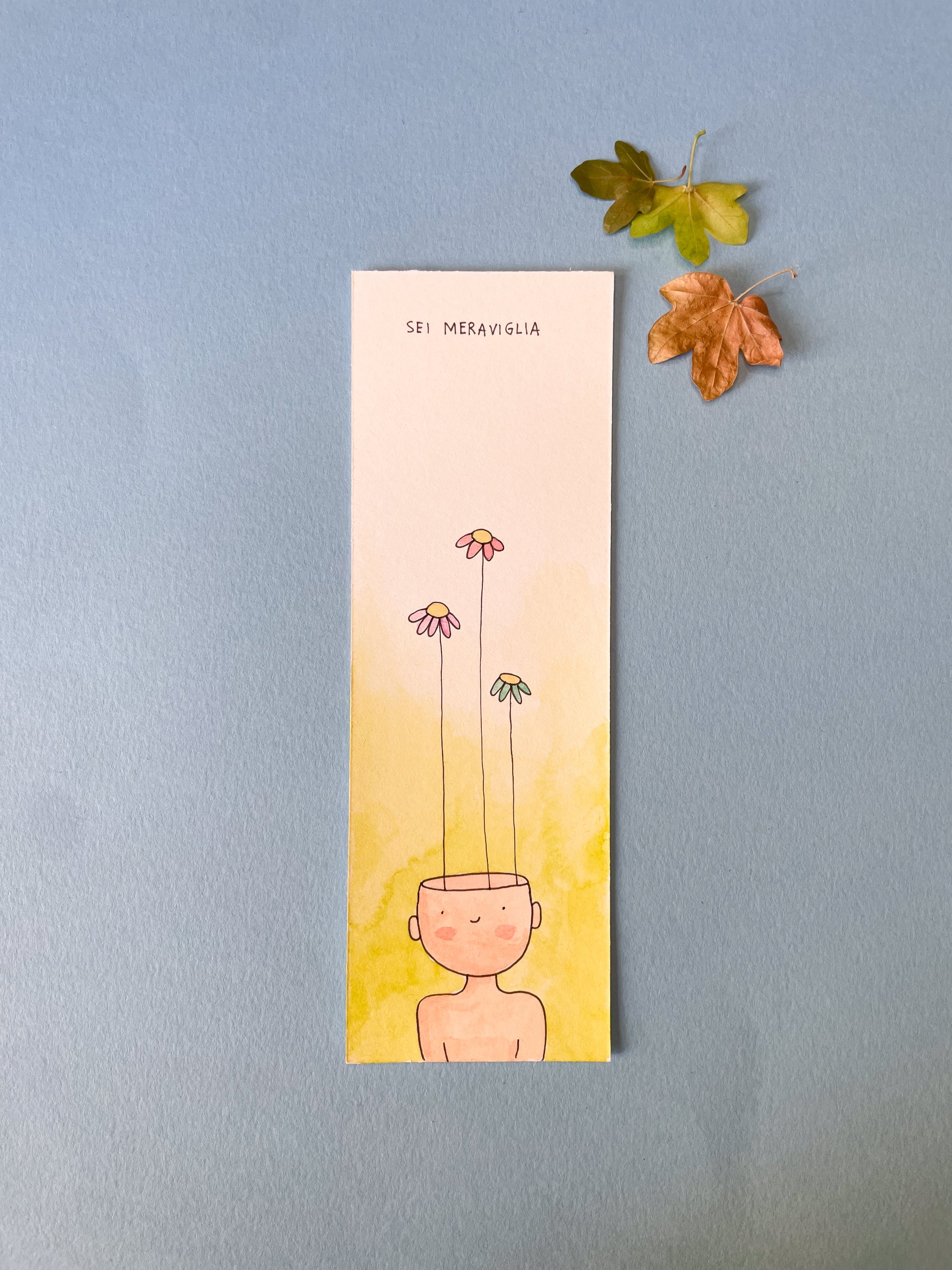 Segnalibro 6x18 cm - Sei meraviglia