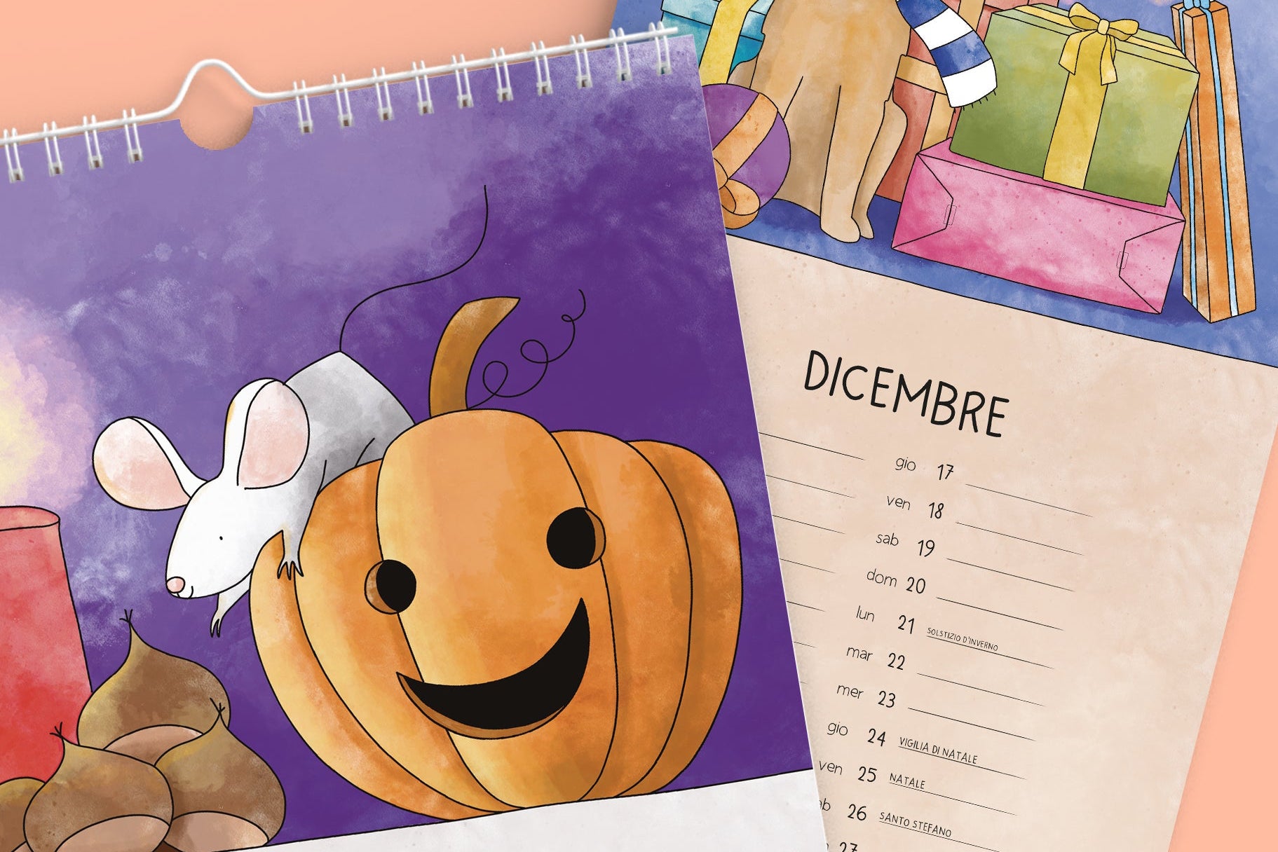 Calendario da parete 2026