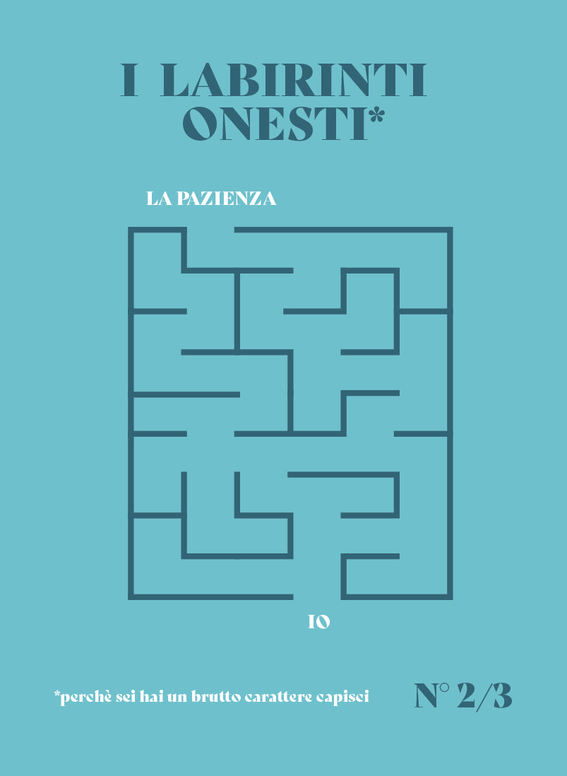 Stampa - Serie "I Labirinti Onesti" N°2/3