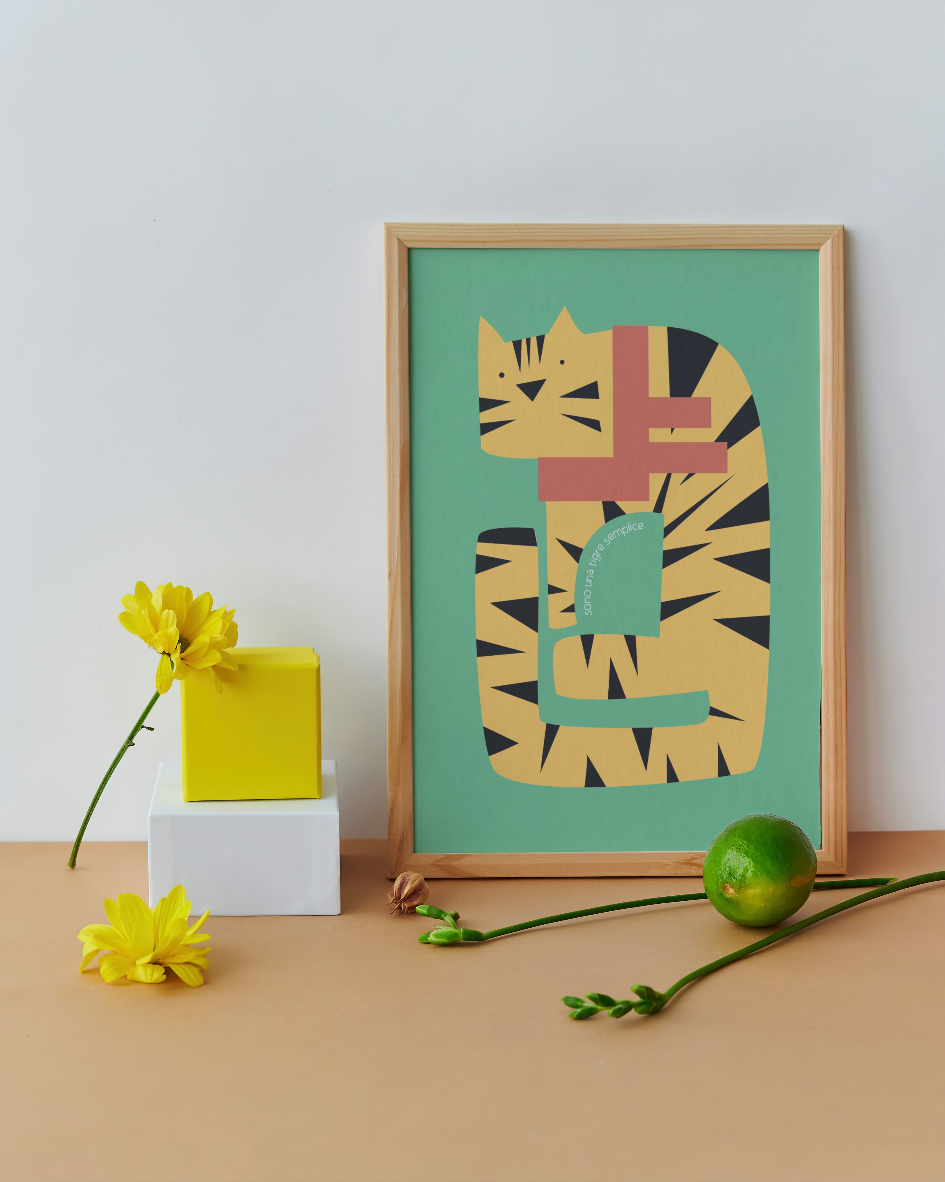 Stampa - Sono una tigre semplice