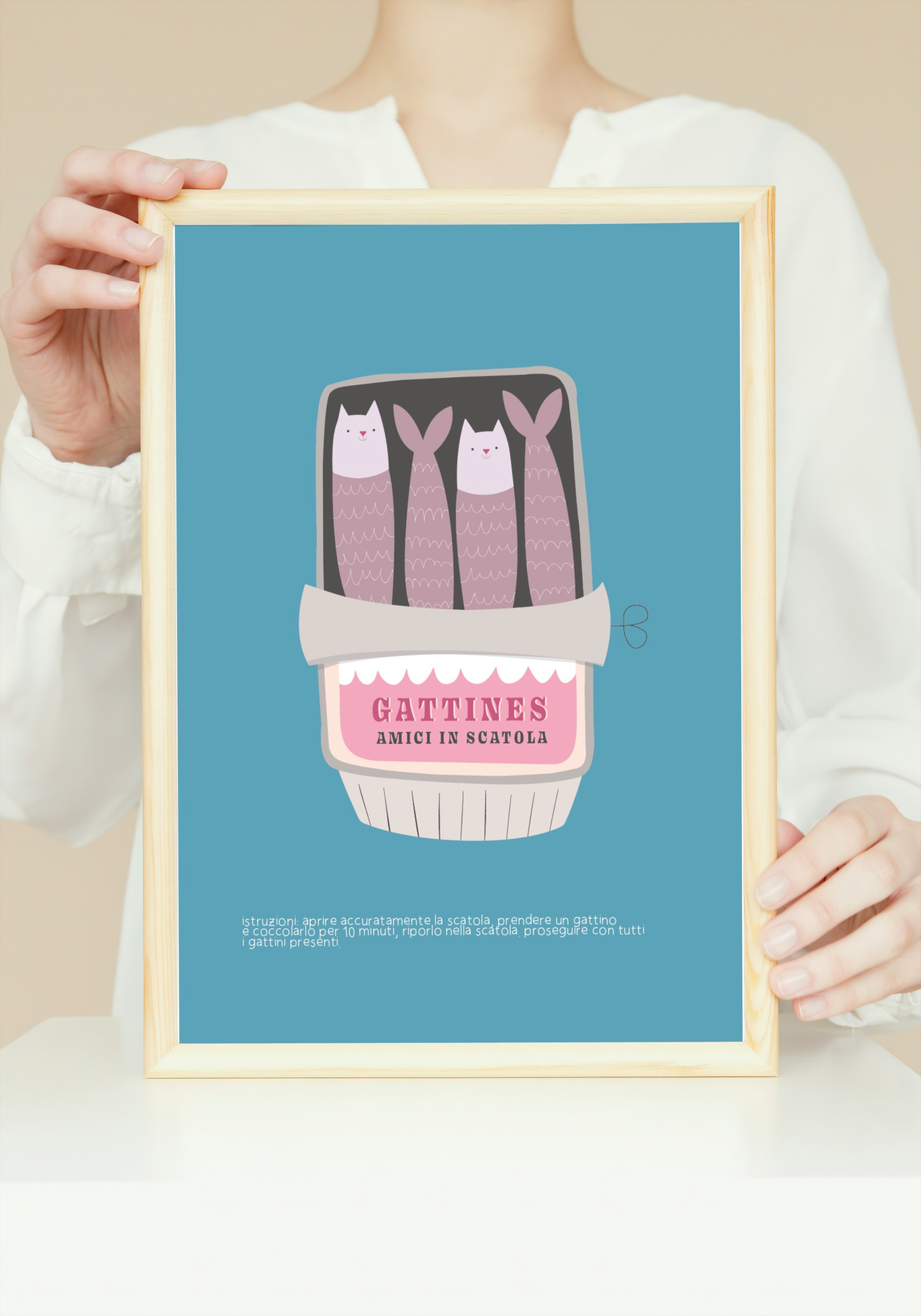 Stampa - Gattines, amici in scatola