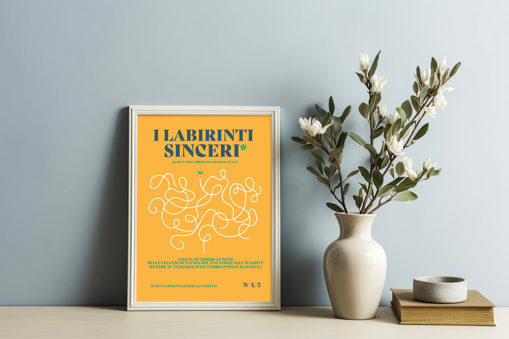Stampa - Serie "I Labirinti Sinceri" N°4/5