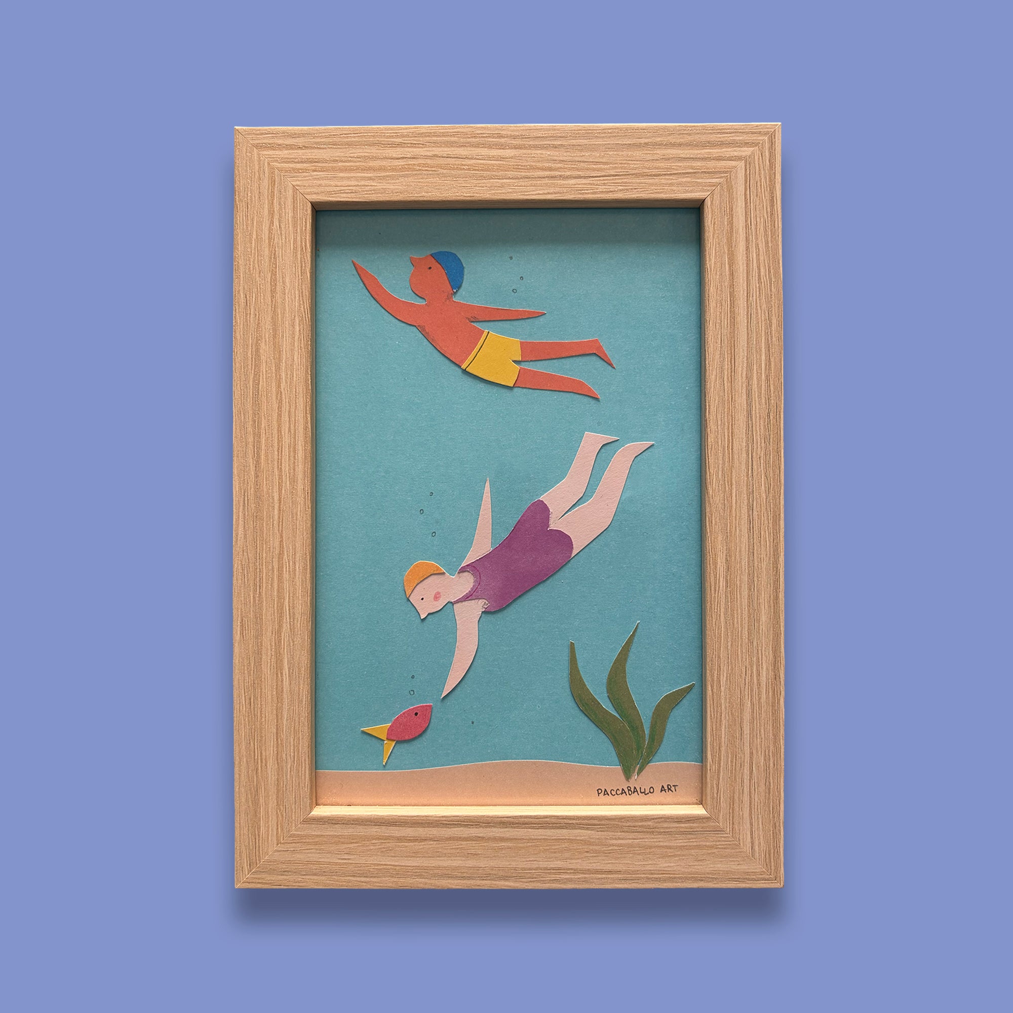 Collage - Nel mare