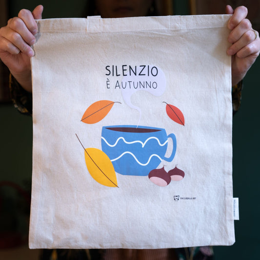 Shopper Cotone - Silenzio è Autunno