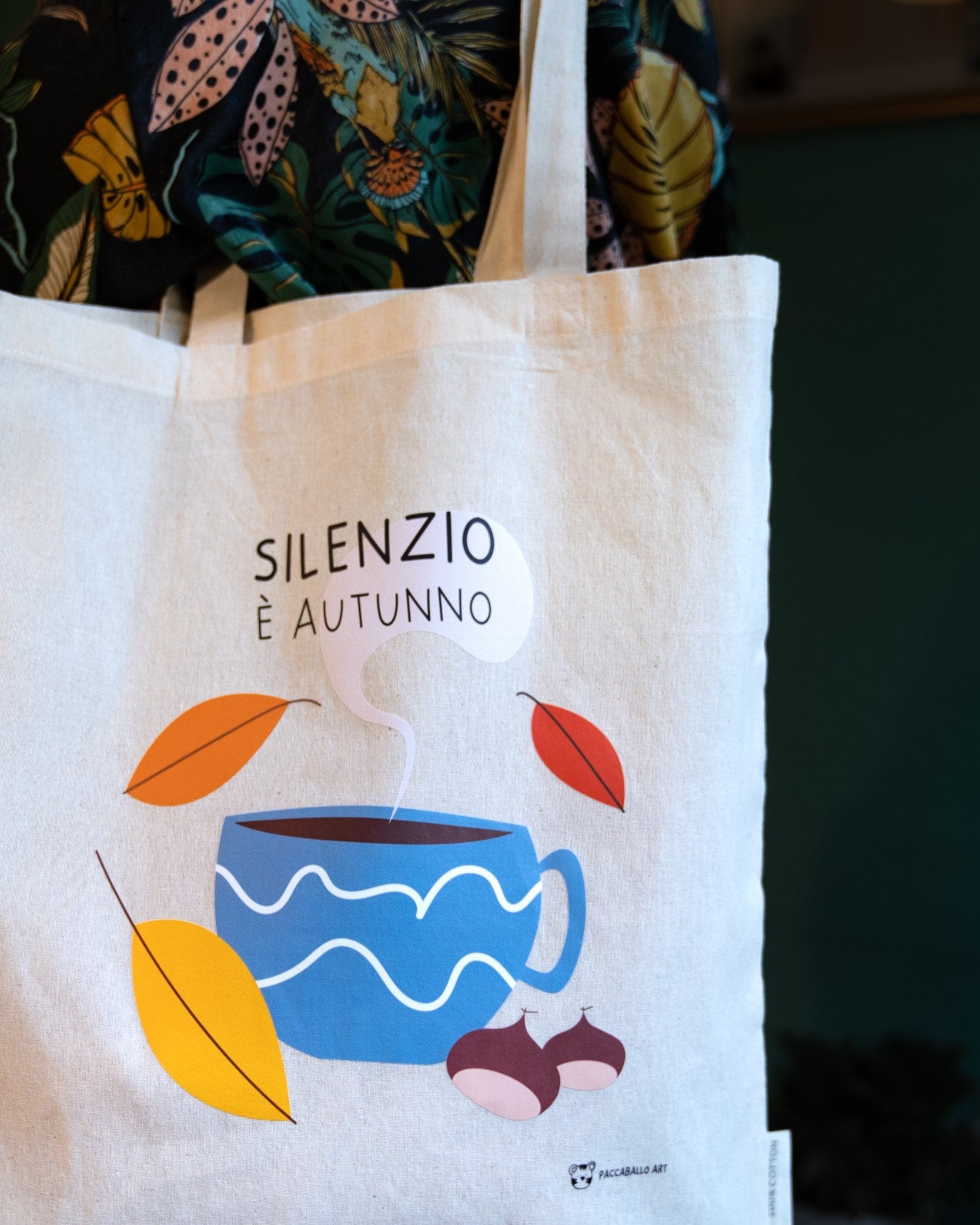 Shopper Illustrata _ Silenzio è Autunno