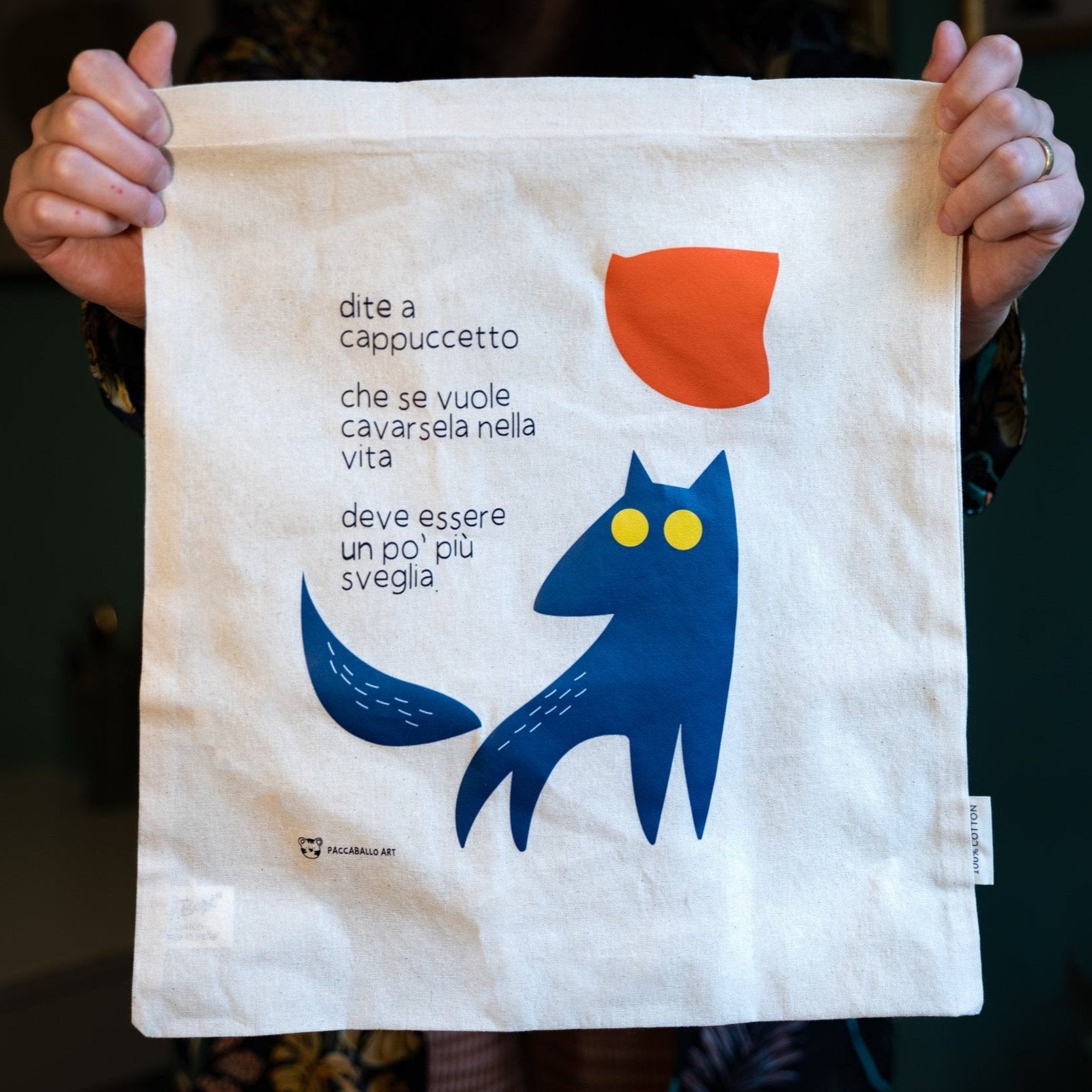 Shopper Illustrata _ Cappuccetto