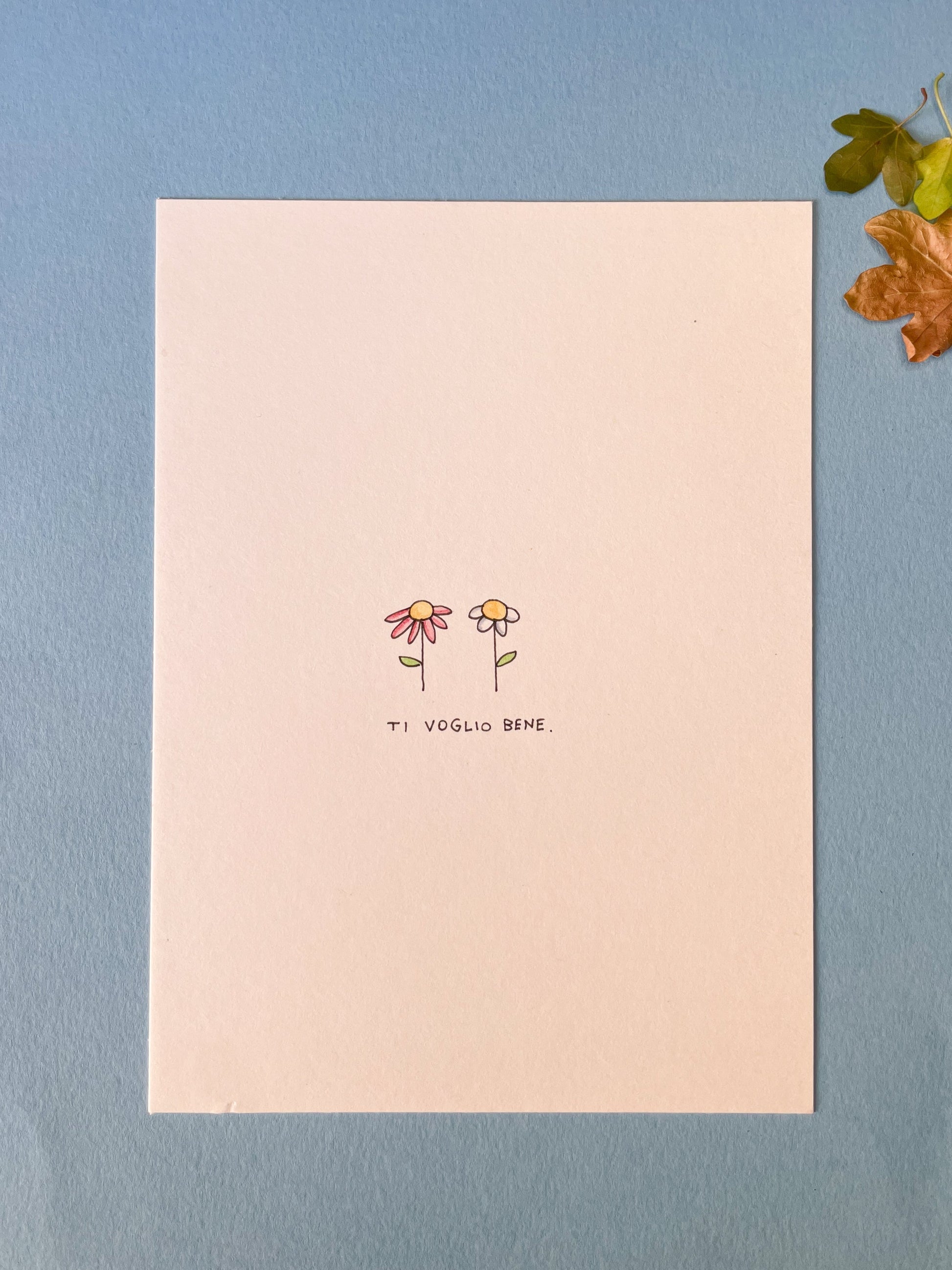 Illustrazione 13x18 cm - Ti voglio bene