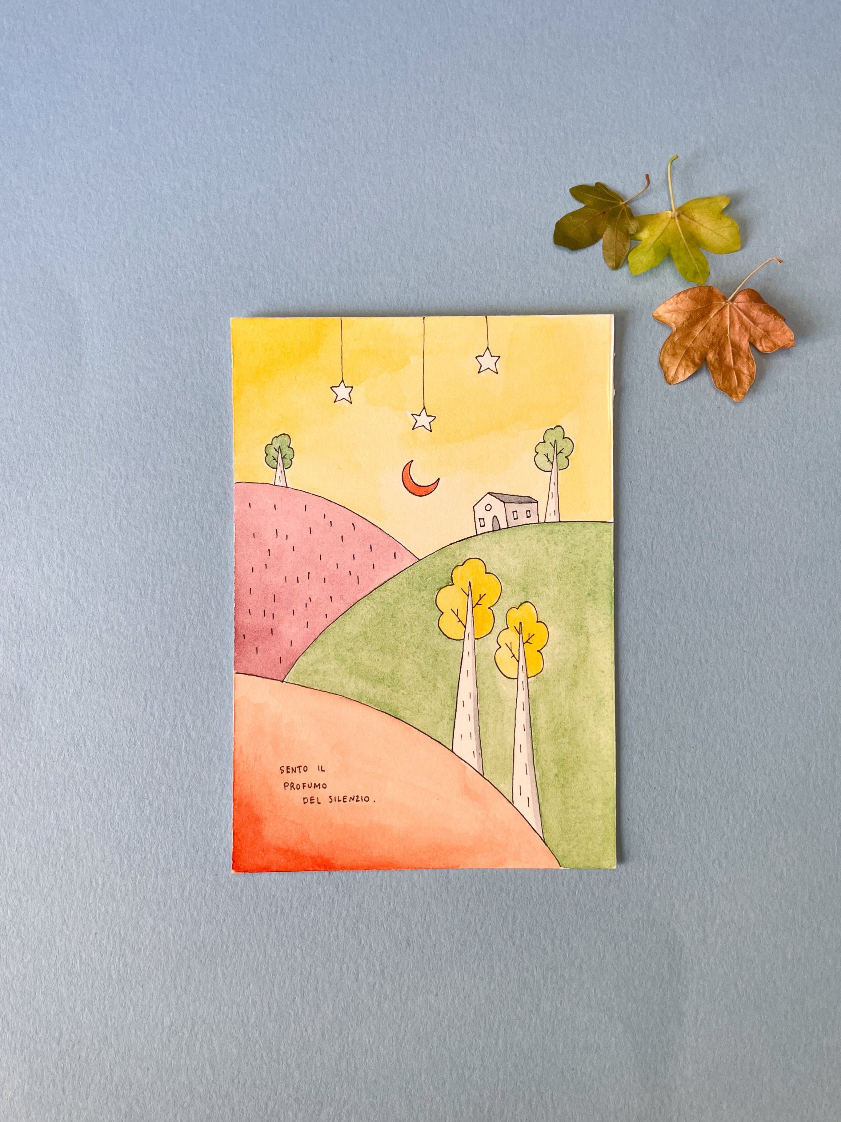 Illustrazione 9x13 cm - Profumo