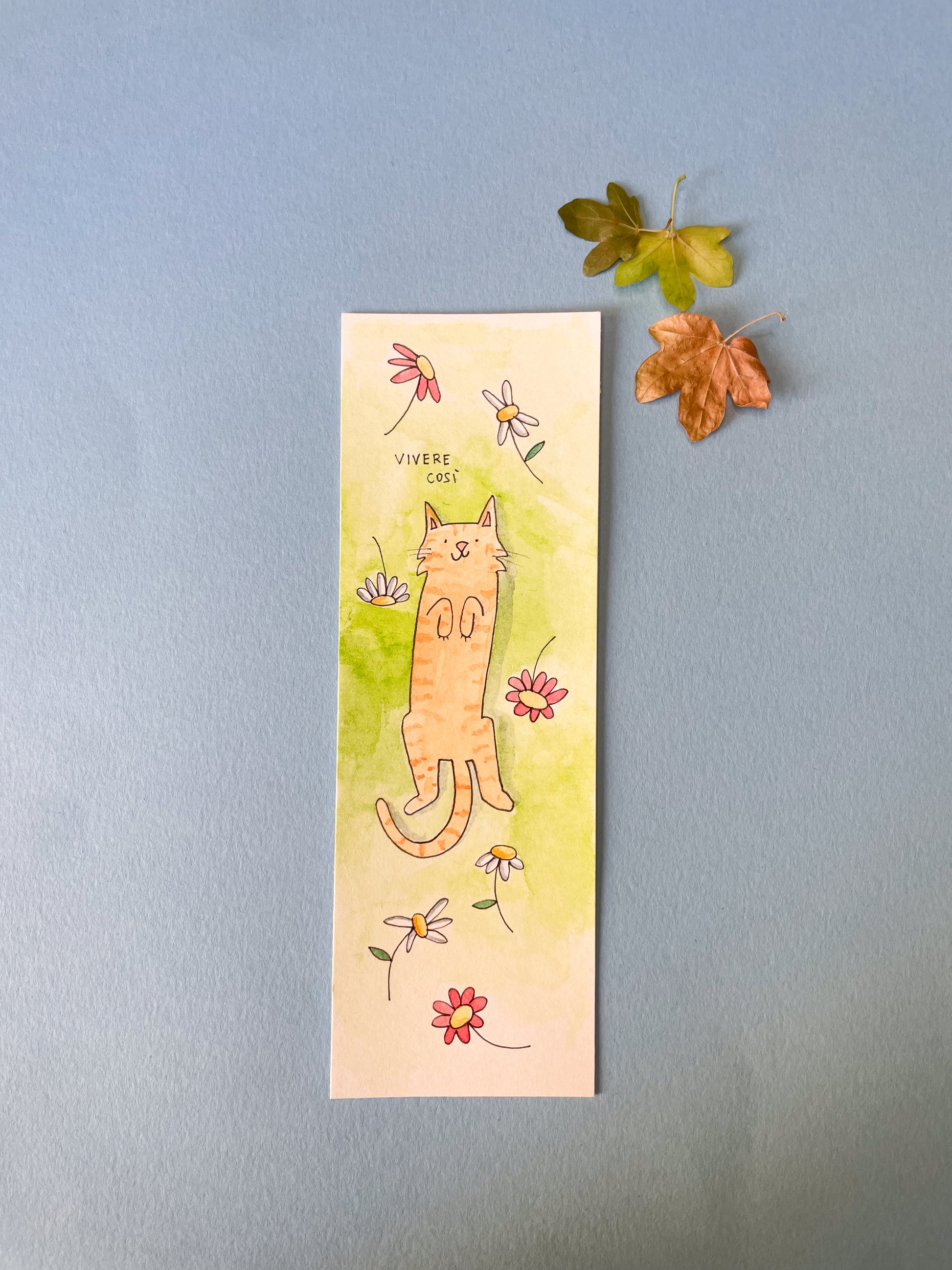 Segnalibro 6x18 cm - Vivere così