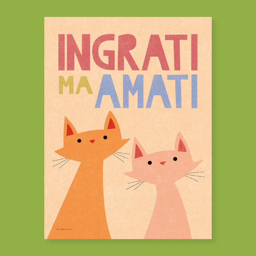 Stampa - Ingrati ma amati