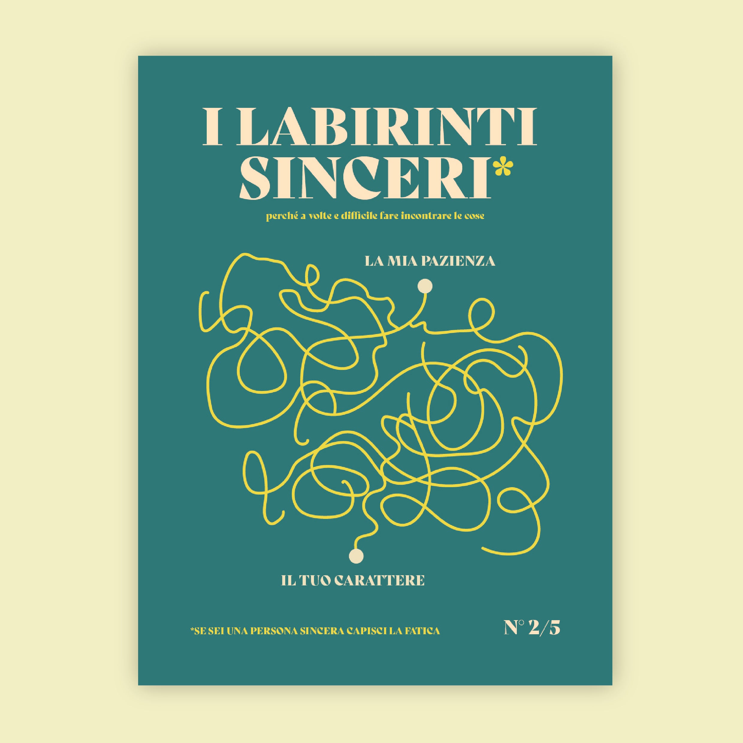 Stampa - Serie "I Labirinti Sinceri" N°2/5