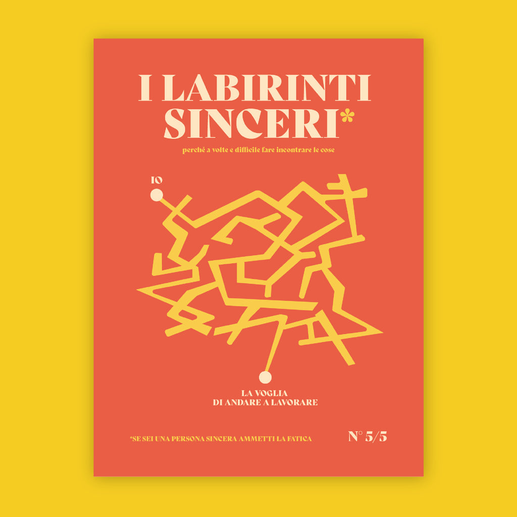 Stampa - Serie "I Labirinti Sinceri" N°5/5