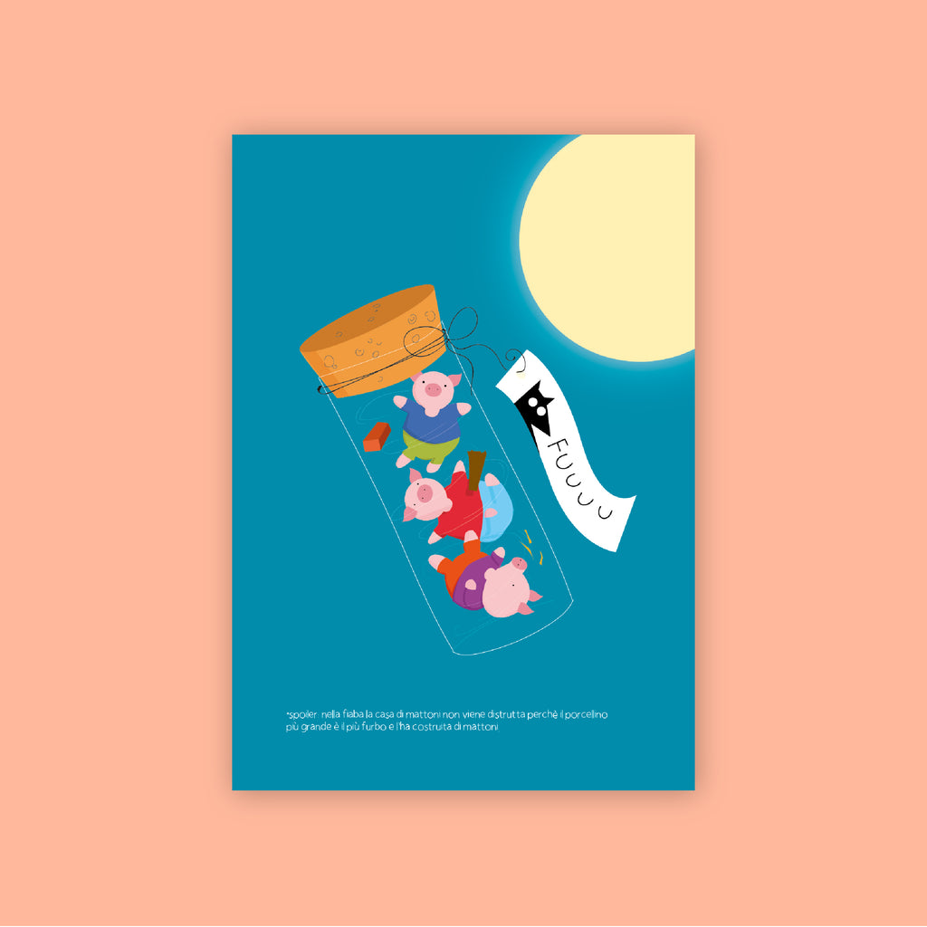 Stampa - Tre Porcellini e il lupo