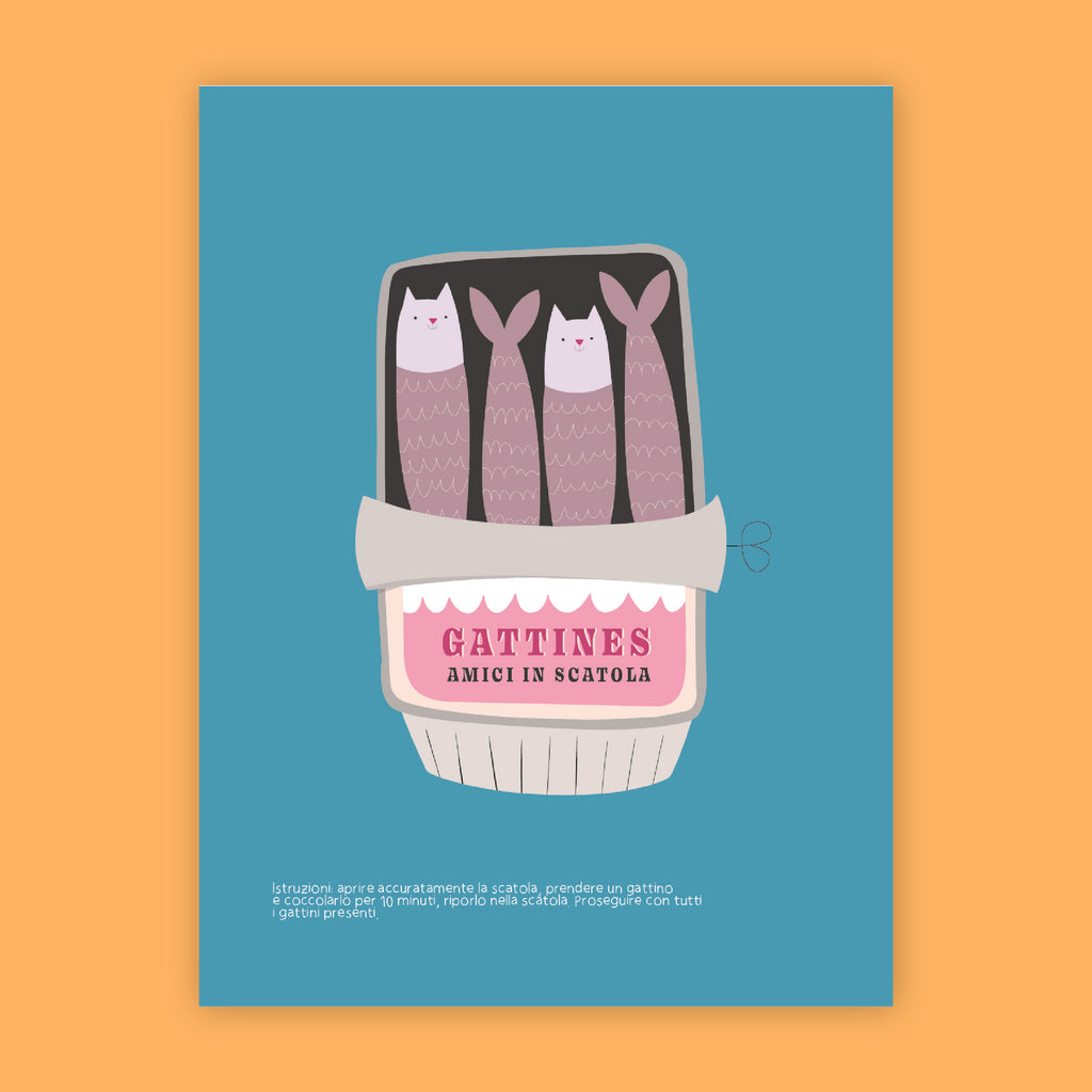 Stampa - Gattines, amici in scatola