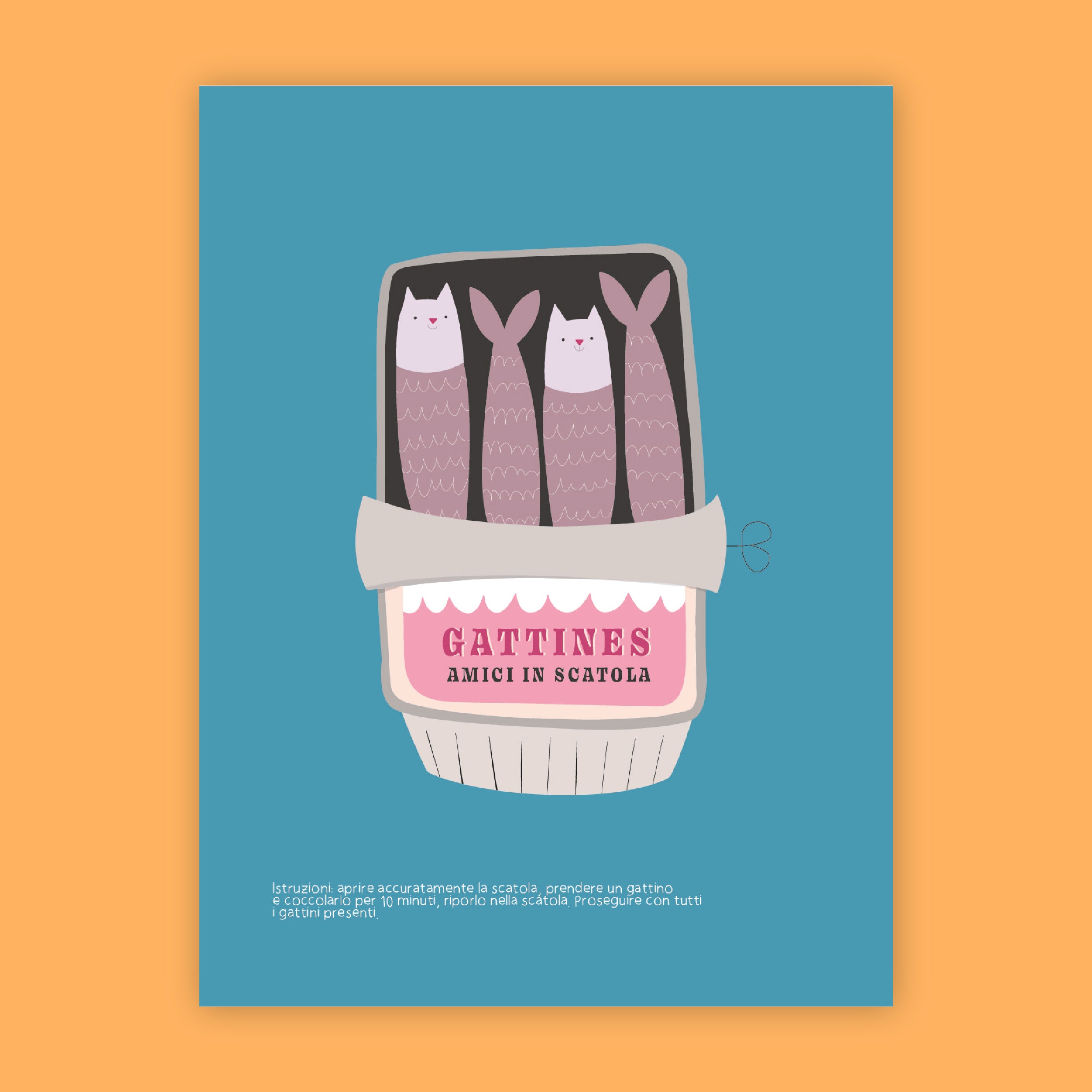 Stampa - Gattines, amici in scatola