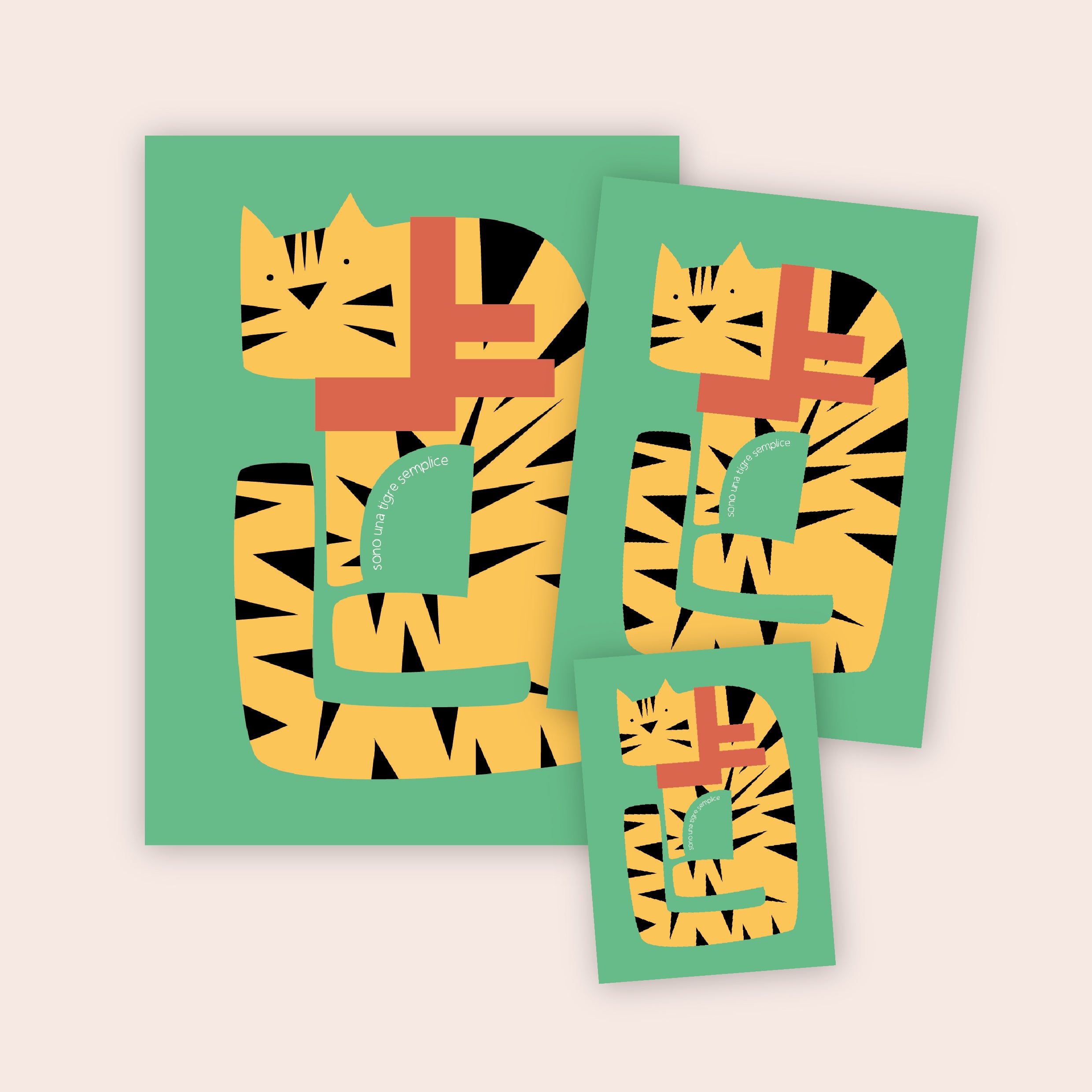 Stampa - Sono una tigre semplice