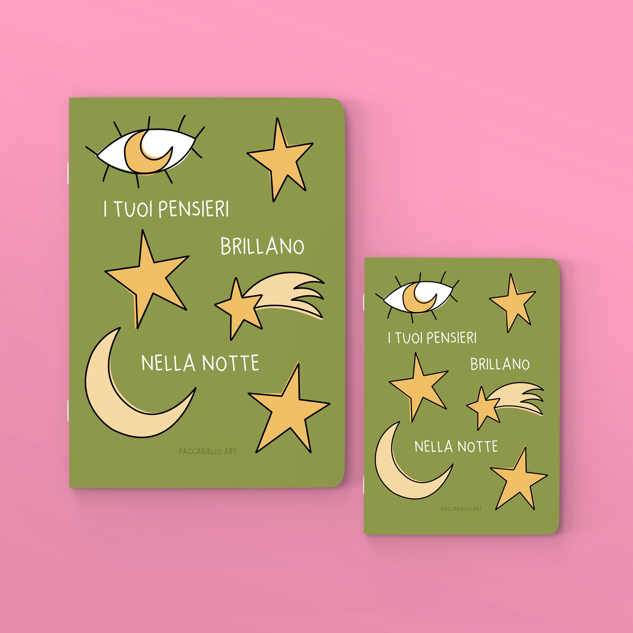 Quadernino - I tuoi pensieri brillano nella notte