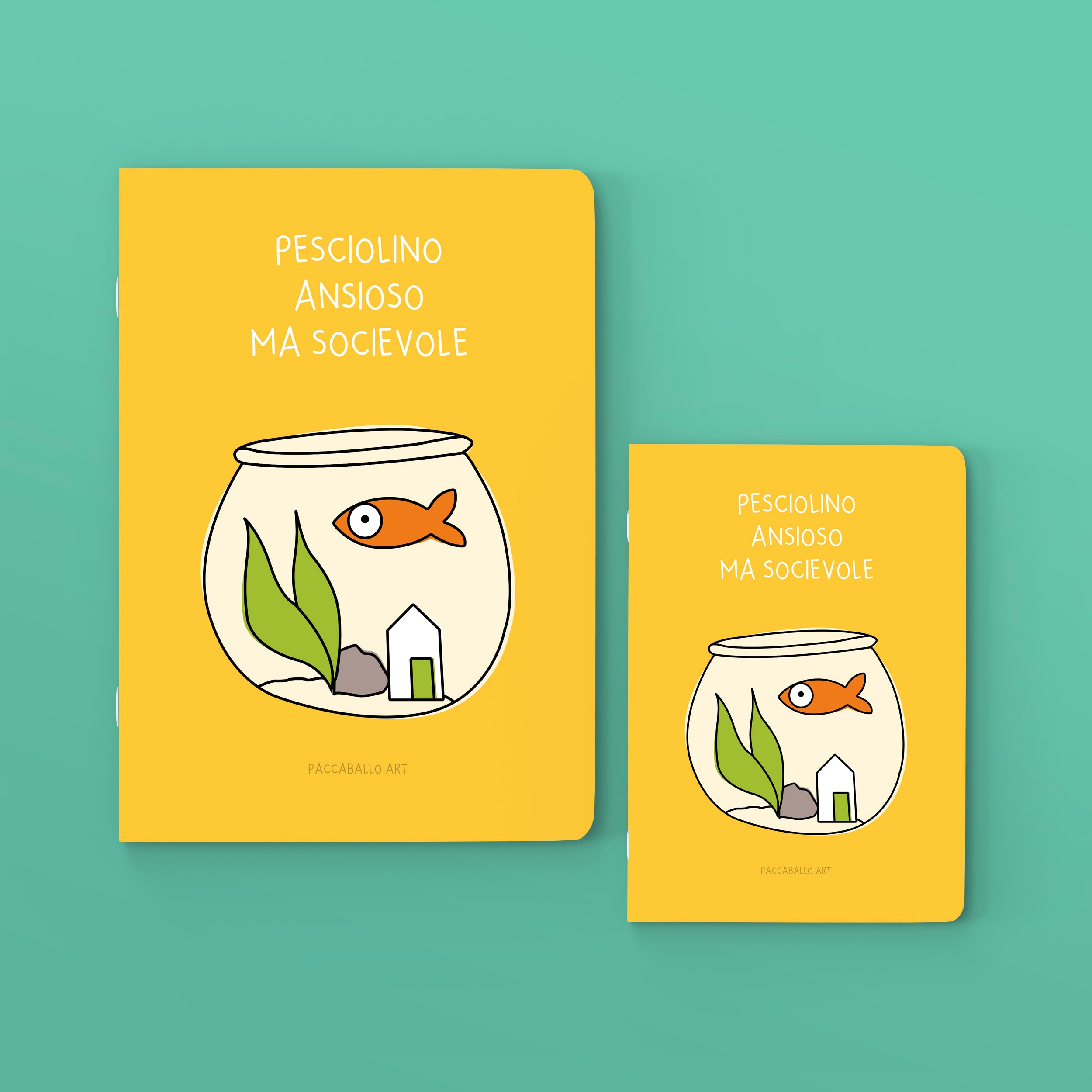 Quadernino - Pesciolino ansioso ma socievole