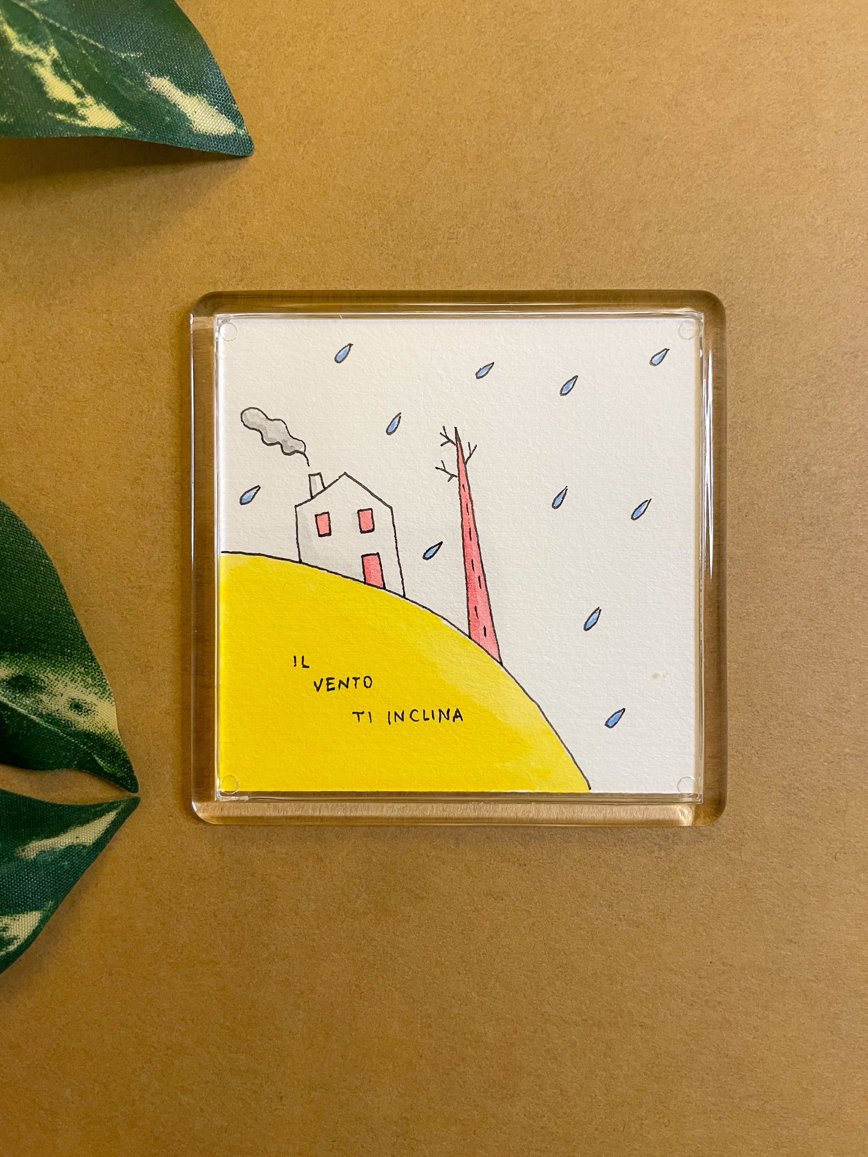 Calamita Illustrata - Il vento ti inclina