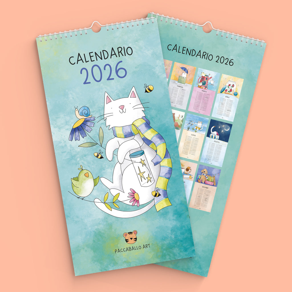 Calendario da parete 2026