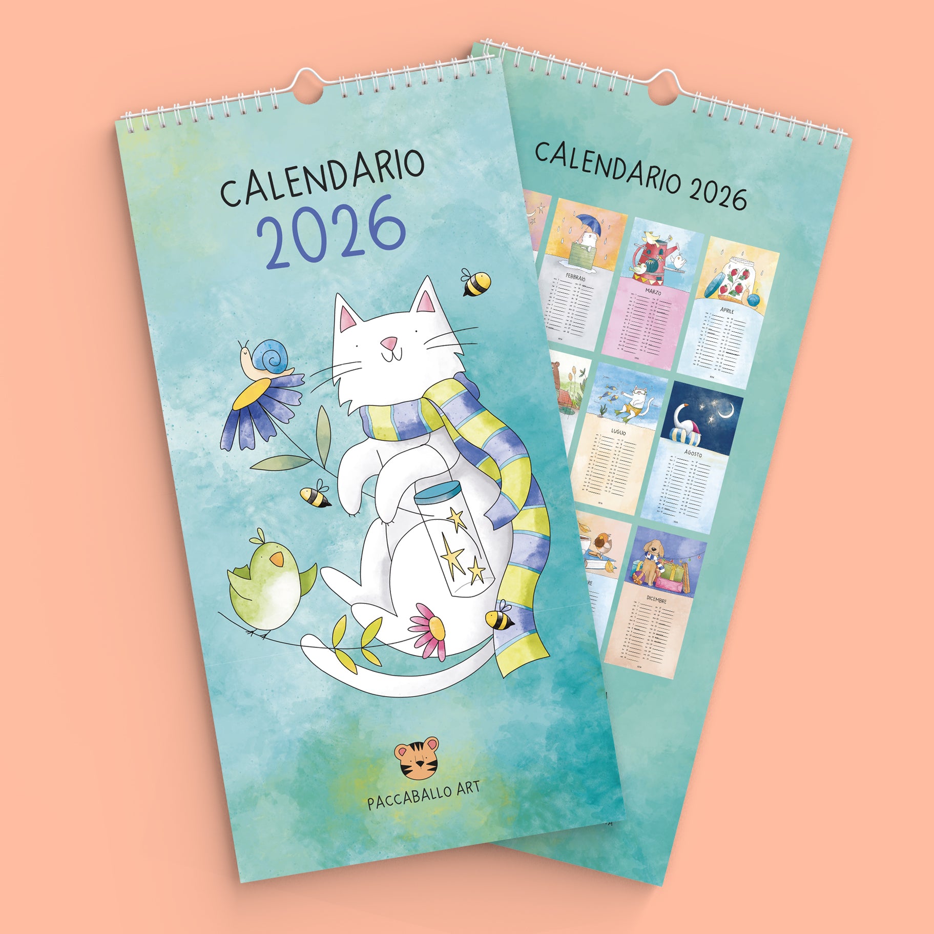 Calendario da parete 2026