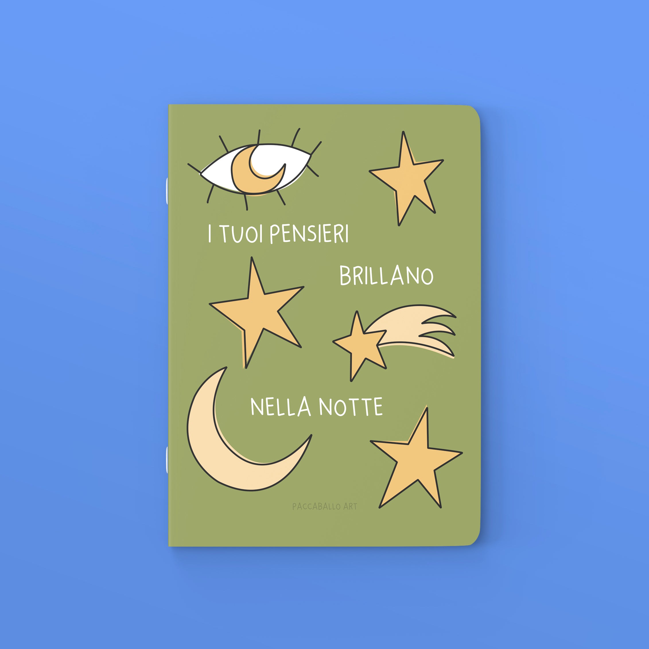 Quadernino - I tuoi pensieri brillano nella notte